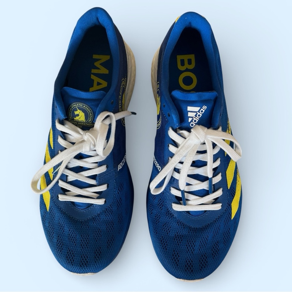 Adidas Adizero Boston 7 2021 Boston Marathon Edition Running Sneakers size 7.5 - Picture 3 of 9